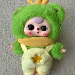 Baby Three Plush Keychain